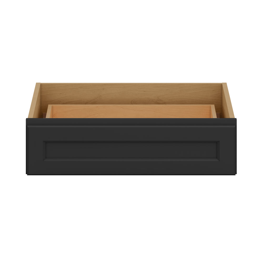 J&K Charcoal E2 30" W x 7-1/2" H or 8-1/2" H Knee Drawer